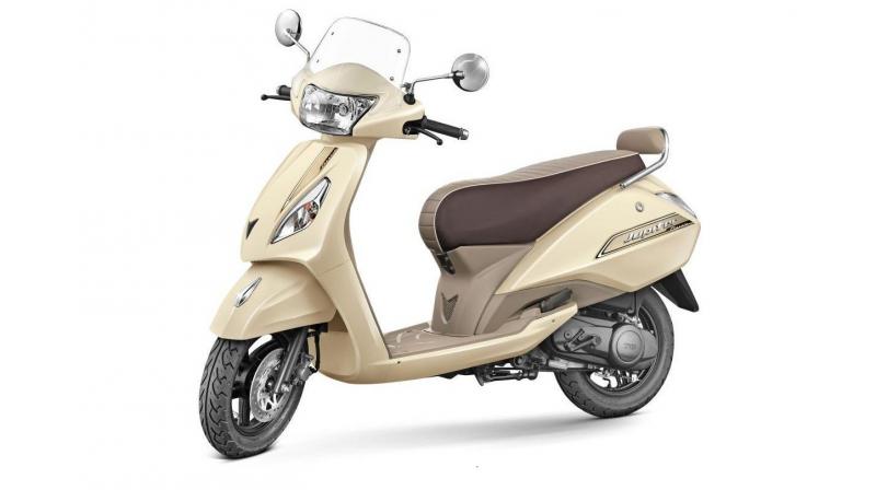 The TVS scooter also gets eco and power mode indicators which can be used to extract maximum fuel efficiency from the two-wheeler.