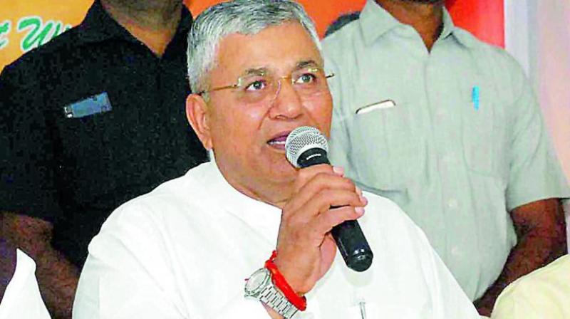 Union Minister P P Chaudhary.