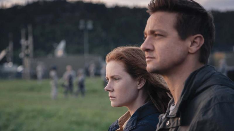 A still from the movie Arrival