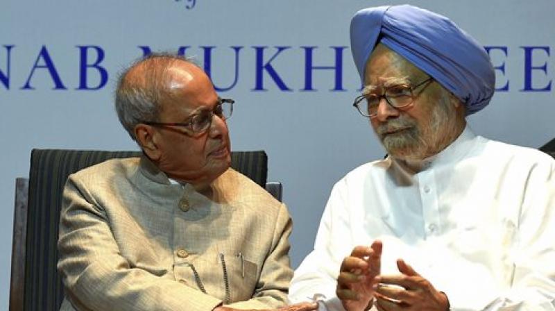 Singh was speaking at the launch of Mukherjees book The Coalition Years. (Photo: PTI)