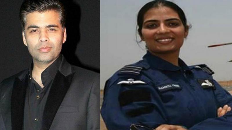 Karan Johar and Gunjan Saxena.