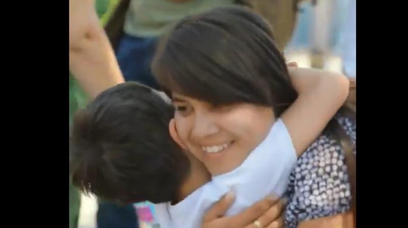 16-year-old Azima was looking to change peoples perceptions about those living with HIV and AIDS in Uzbekistan (UNICEF | Twitter | Screengrab)