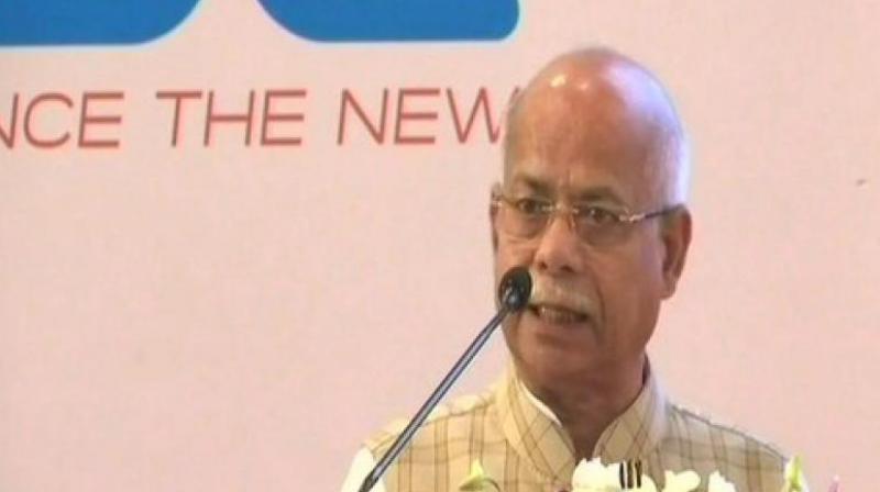 Shiv Pratap Shukla said, The money that was lying in peoples lockers which was not being used, was then deposited into banks. It then came in use for the nation, thus became jan dhan. (Photo: ANI)