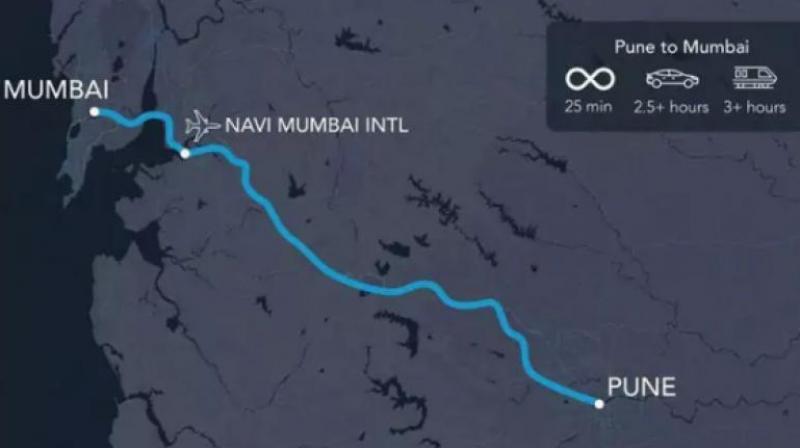 The Government of Maharashtra is exploring this transportation technology (hyperloop) for the Mumbai-Pune route with an aim to reduce the travel time between them to just 25 minutes, said the statement. (Photo: Twitter | @CMOMaharashtra)