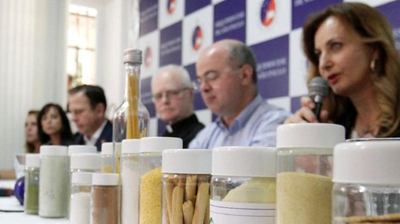Sao Paulo mayor Joao Doria faces controversy over a food product made from leftovers that is to be given to school kids. (Photo: AFP)