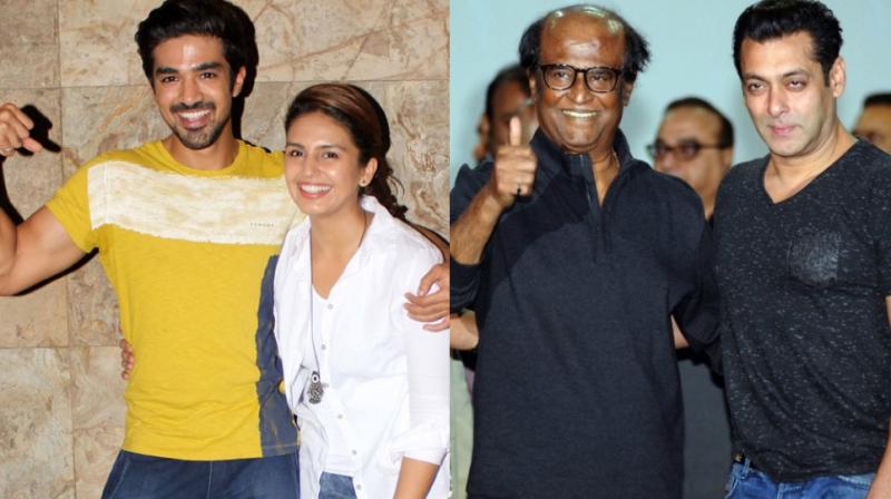 Saqib Saleem, Huma Qureshi; Rajinikanth and Salman Khan.