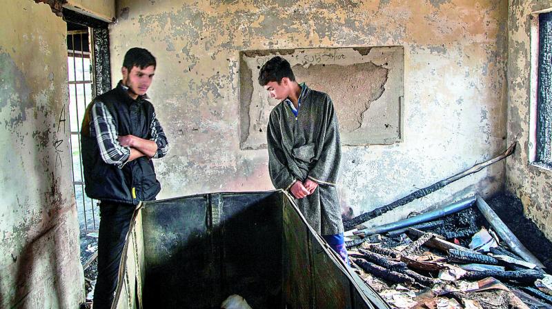 As many as 31 schools and 110 government buildings have been damaged in Kashmir Valley since the  current unrest began four months ago.