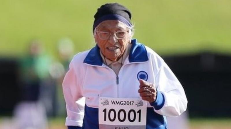 Mann Kaur,  who had won the 100-metre race at the World Masters Games in Auckland earlier this year, and her 79-year-old son were to participate in the ongoing 20th Asia Masters Athletics Championships in Rugao in China.(Photo: AFP)