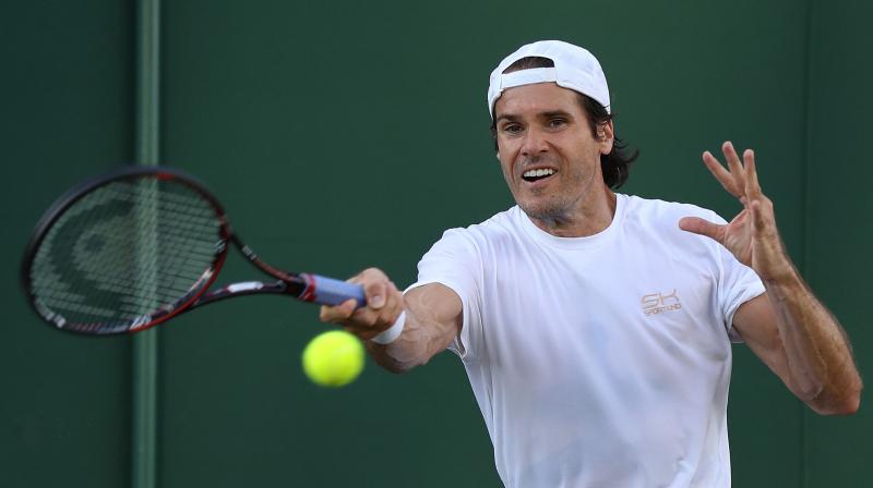 Tommy Haas reached a career-high ranking of number two in 2002 and made a total of 28 final appearances. (Photo: AFP)