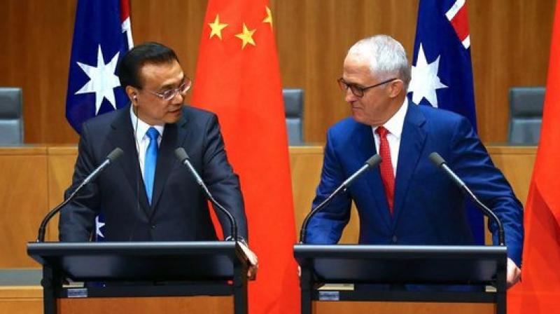 Chinese Premier  Li Keqiang and Australias Prime Minister