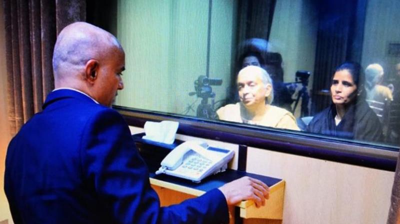 Jadhav was arrested in Balochistan, Pakistan, over charges of alleged involvement in espionage and subversive activities for Indias intelligence agency RAW. (Photo: Twitter | ANI)