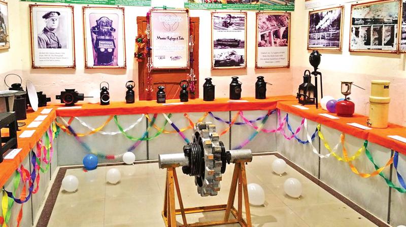View of the Heritage Rail Museum inaugurated at the  railway station in Ooty. (Photo:DC)