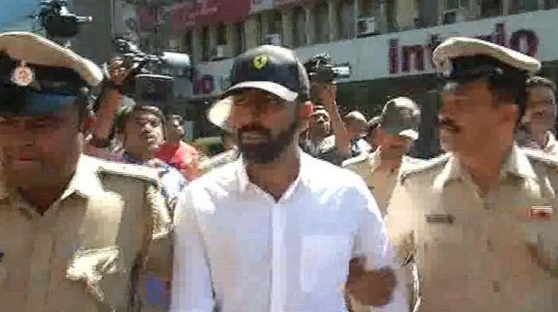 According to reports, the victim was having dinner at a high-end restaurant in UB City when Mohammad Nalapad and his friends walked in at 11:30 pm and later attacked the former over a heated exchange. (Photo: ANI)