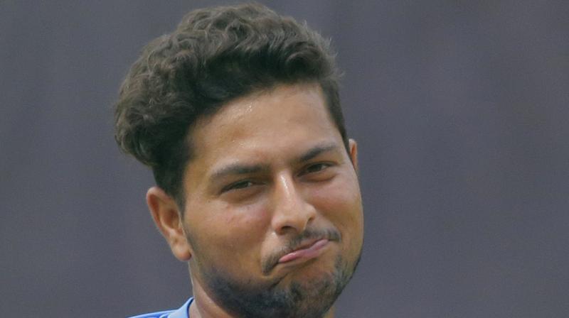 Kuldeep Yadav was not a part of Indias playing eleven which won the first T20 against South Africa here on Sunday, as he suffered an injury. (Photo: AP)