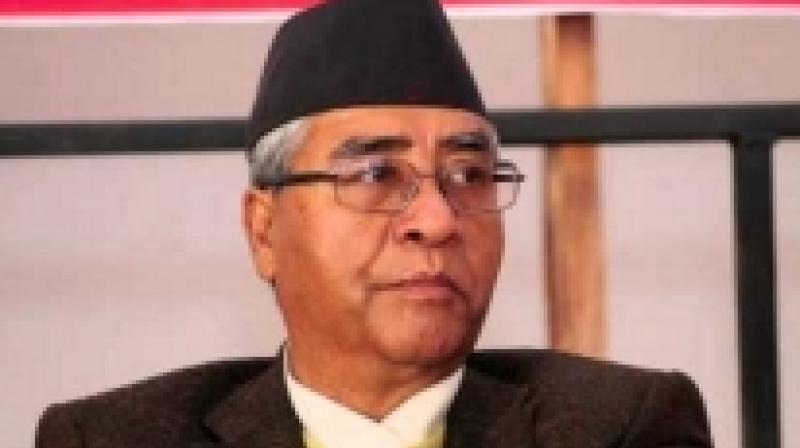 Nepali Congress chief and Former Nepal premier Sher Bahadur Deuba. (Photo: AFP)