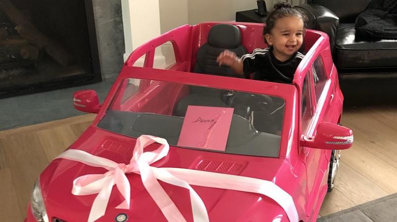 A dotting father Rob Kardashian threw a morning birthday bash for his adorable daughter Dream.