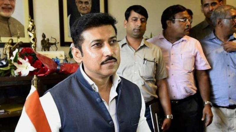 Sports Minister Rajyavardhan Singh Rathore on Sunday had said that BCCI could have ensured dope testing of the Indian cricketers by NADA. (Photo: PTI)