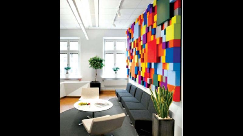 A file picture of wall art trends that will be having a major moment this year.