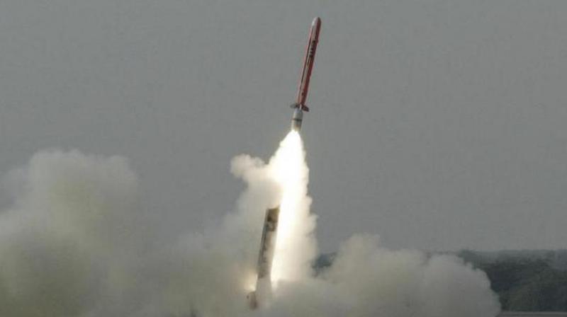 The military said the Babur-3 SLCM, in a land-attack mode, was capable of delivering various types of payloads. (Photo: ANI)