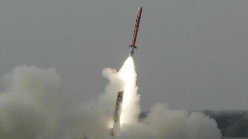 The military said the Babur-3 SLCM, in a land-attack mode, was capable of delivering various types of payloads. (Photo: ANI)