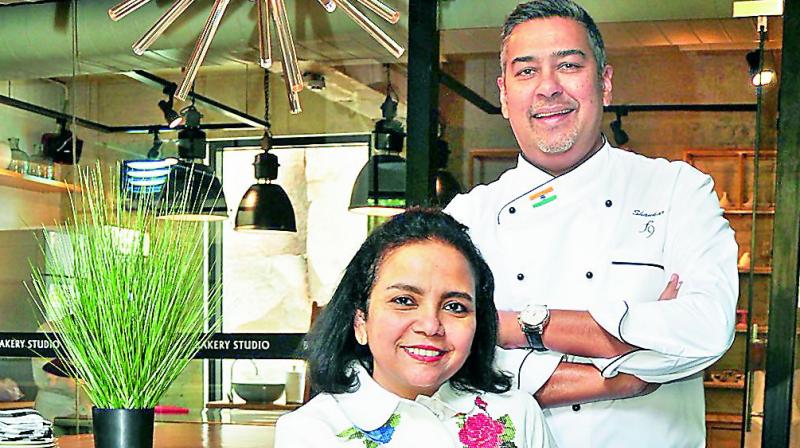 Shankar and Maya work together to make Fusion 9 a dream  destination for  continental cuisine
