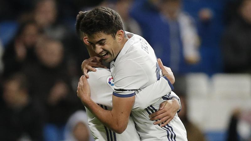 It was the first time that former France great Zidane put one of his four sons to play with the first team in a competitive match. (Photo: AP)