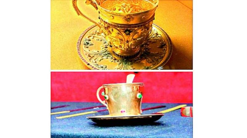 (Above): A photograph of the cup that was mistakenly claimed to have been stolen from the museum.