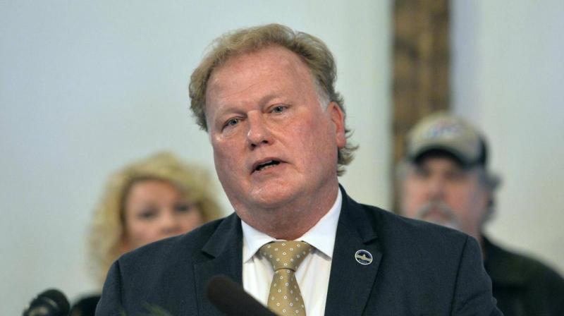 The sexual assault accusations against Johnson were revealed as a sexual harassment scandal involving four other Republican lawmakers was unfolding at the state Capitol. (Photo: AP)