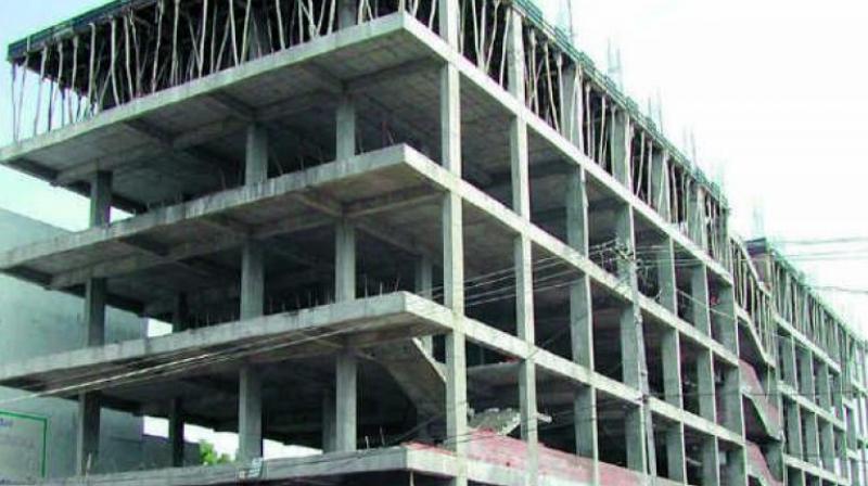 A senior GHMC official said that 60 per cent of construction workers on the 2BHK projects had migrated from Uttar Pradesh, Bihar and Kolkata.
