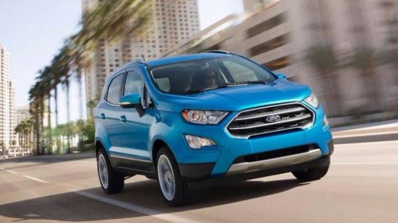 Ford India on Monday reported a 11.06 per cent increase in total sales at 27,580 units in March against 24,832 units in the same month last year.