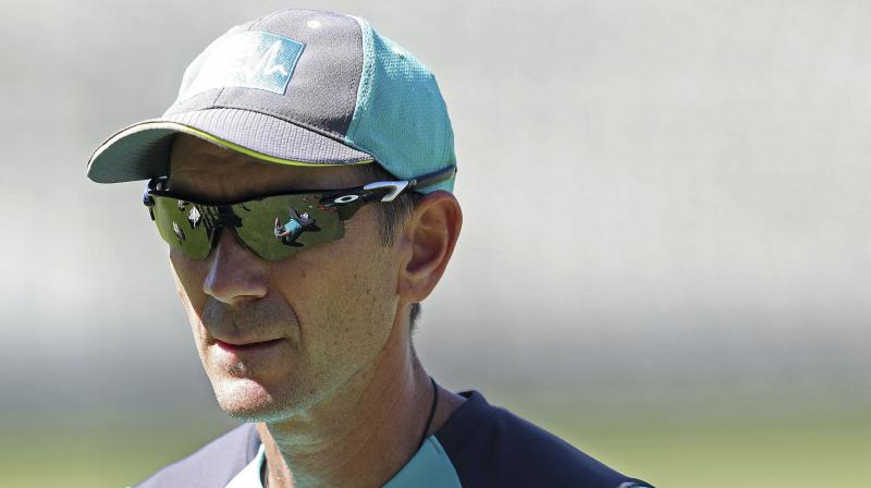 Australia coach Justin Langer claims there is a worldwide problem with ball-tampering, partly due to unresponsive pitches, while vowing it will never happen under his watch. (Photo: AP)