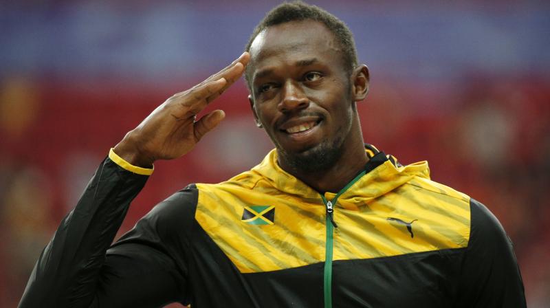 The eight-time Olympic champion Usain Bolt is on a mission to become a professional footballer, trying out with Australian team Central Coast Mariners after retiring from track and field. (Photo: AP)