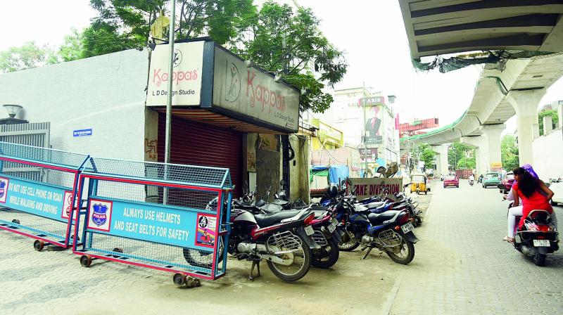 Kappas Studio may have to make way for the construction of the entry, exit for the Peddamma Temple station.
