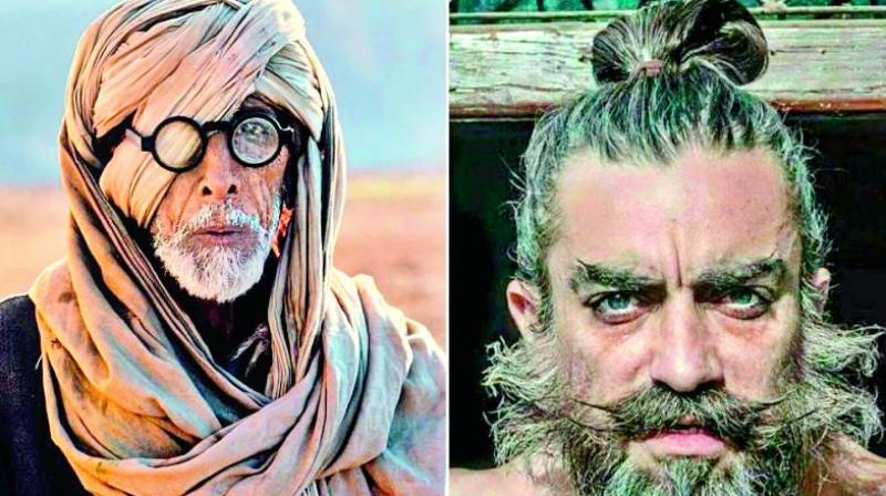 Amitabh Bachchan and Aamir Khan from Thugs of Hindostan