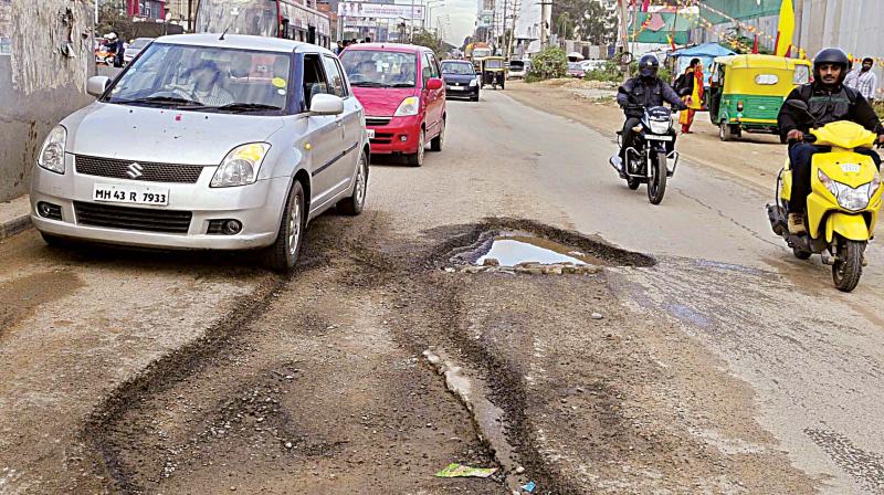 Many lives were lost due to potholes and the traffic condition worsened further over the last year.