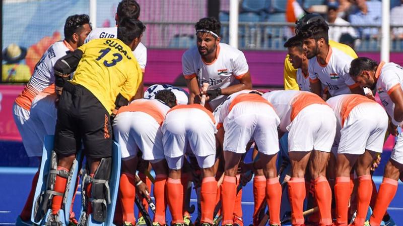 The Indians ended up conceding one to let slip what should have been a comfortable win. (Photo: Twitter / Hockey India)