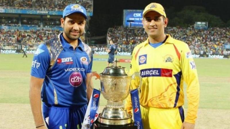 Rohit Sharmas Mumbai Indians and MS Dhonis CSK will look to open their campaign with a victory. (Photo: BCCI)