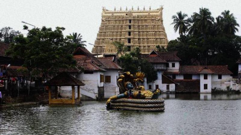 Sri Padmanabhaswamy temple in Thiruvananthapuram. (Photo: File)