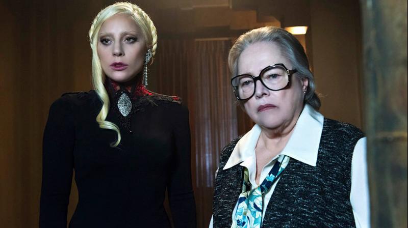 Lady Gaga and Kathy Bates in a still from the show.