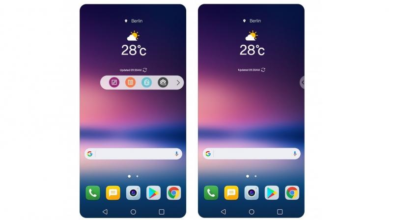 Although LG hasnt given out any more on the same, one look at the screenshots also suggests the presence of an AI assistant   la Samsungs Bixby.