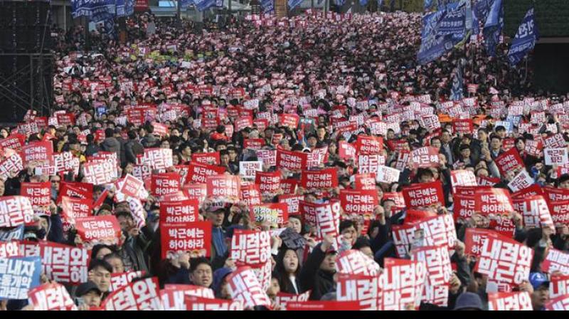 Crucial week for South Koreas President Park Guen-hye facing impeachment push