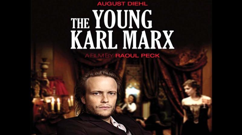 A poster of The Young Karl Marx.