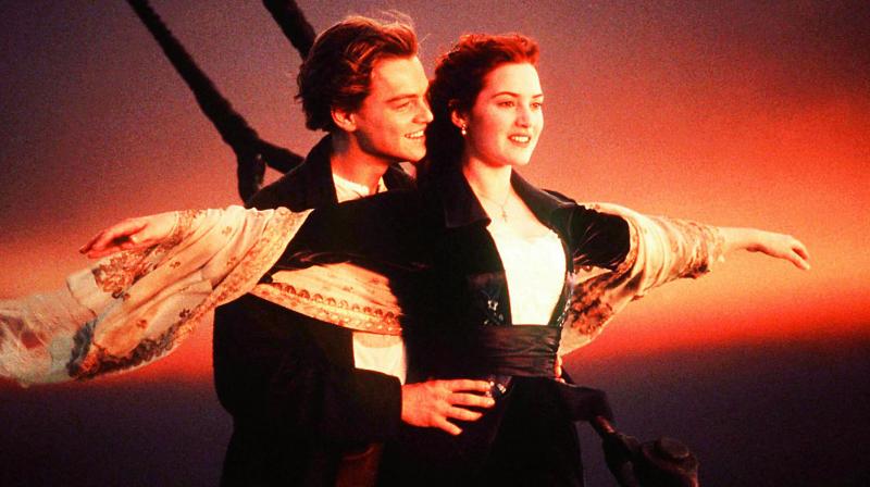 A still from the film Titanic