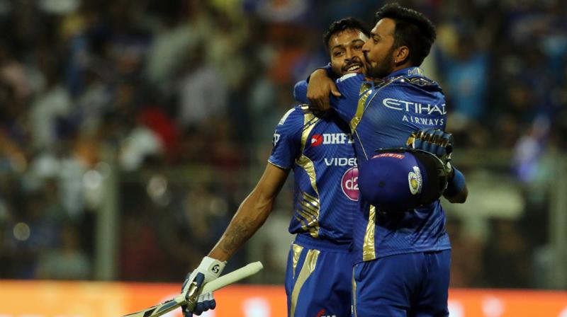 The 2017 Indian Premier League season saw the rise of yet another sibling duo  Krunal and Hardik Pandya. (Photo: BCCI)