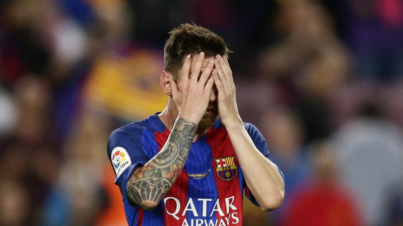Lionel Messi was found guilty of three counts of tax fraud between 2007 and 2009. (Photo: AP)