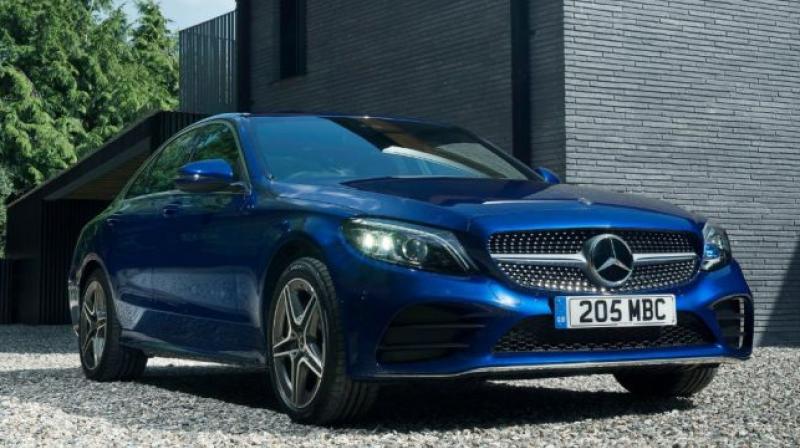 The petrol C-Class is available with the mid-spec progressive variant only.