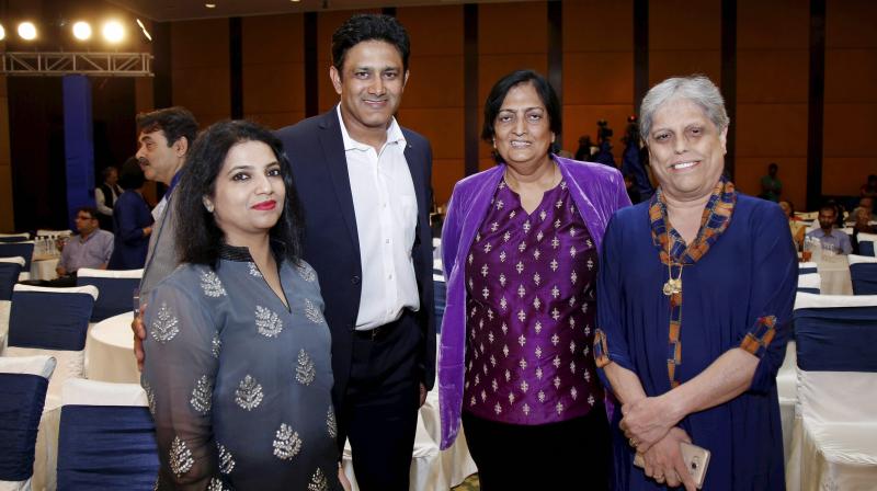 India coach Anil Kumble during the BCCI annual awards. (Photo: PTI)