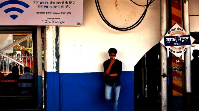 Around three lakh people use free WiFi service at these spots (Photo: AFP)