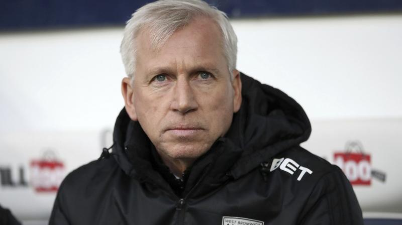 Alan Pardew, a former Reading team-mate of West Brom technical director Nick Hammond, was the clubs sixth manager since 2011. (Photo: AP)