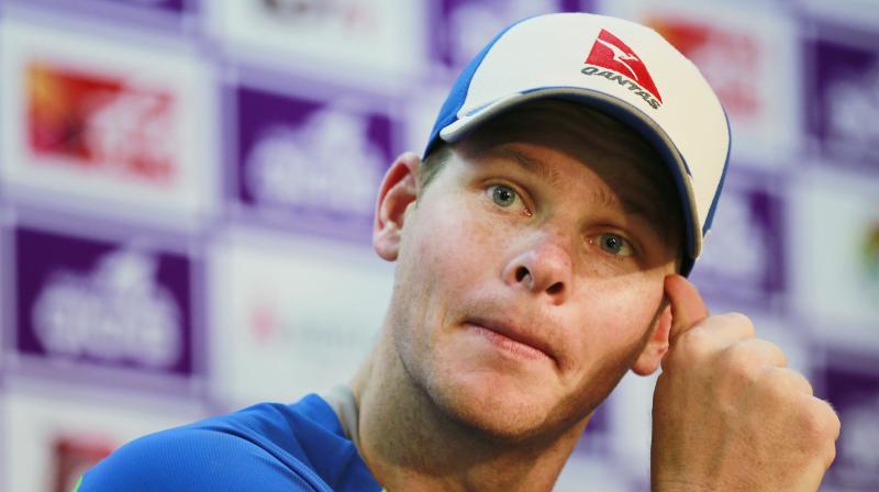 Steve Smith said ahead of Wednesdays pre-Test press conference that a \line in the sand\ had been drawn regarding physical contact and said he was surprised he had not been asked his opinion during the appeal hearing. (Photo: AFP)